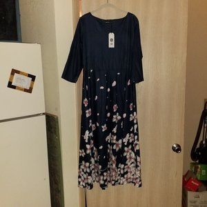 Size large long comfy dress